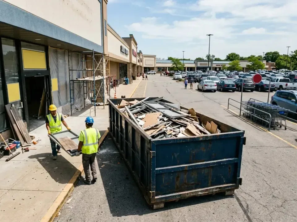 retail-store-renovation-debris-003 — frequently asked questions, Roll-off Dumpster Rentals in Ellettsville, IN